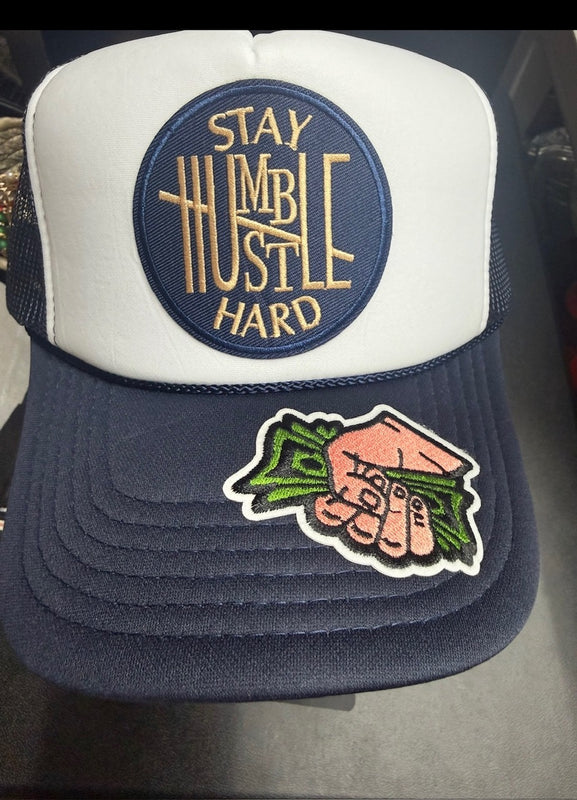 STAY HUMBLE. HUSTLE HARD. TRUCKER HAT