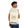 Highly Favored Cotton Canvas Tote Bag — Inspirational Faith Grocery & Everyday Market Tote