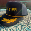 Top Tier ( Black/Gold Winged Trucker )