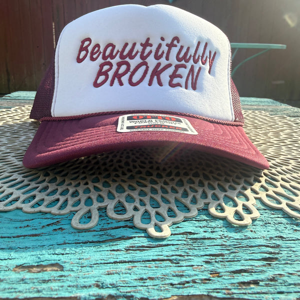 Beautifully Broken Trucker Hat