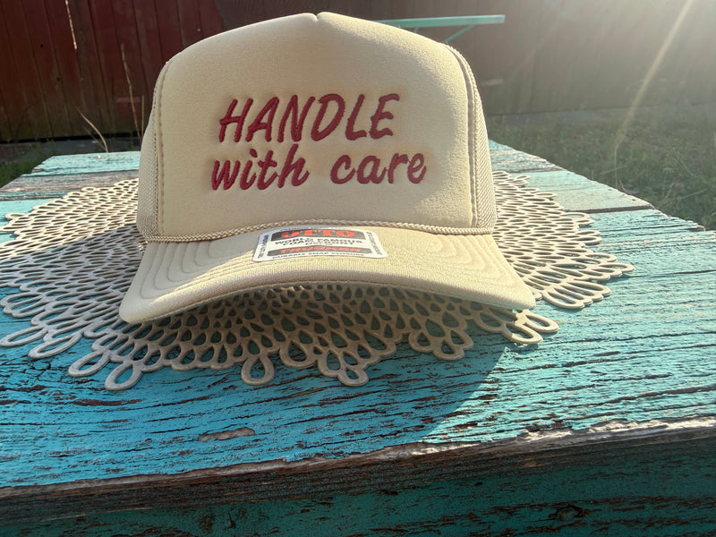 HANDLE with care - Foam Trucker