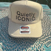 Quietly ICONIC ( Khaki - Foam Trucker )
