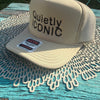 Quietly ICONIC ( Khaki - Foam Trucker )