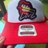 Love - BADGIRL - Red/White Trucker
