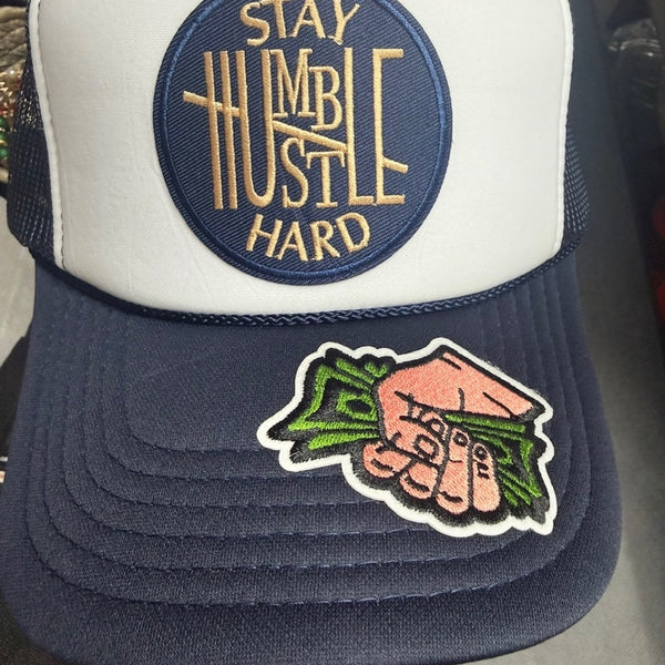 STAY HUMBLE. HUSTLE HARD. TRUCKER HAT