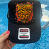 Designed To Stand Out – All Black foam trucker